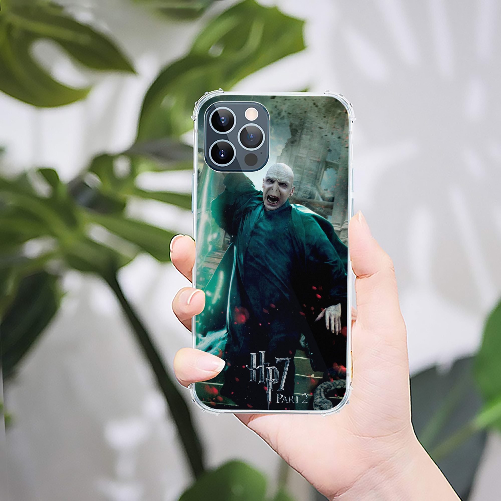 （画像用） Harry Potter ハリー・ポッターシリーズ 【iPhone 12シリーズ対応】透明スマホケース（クリアソフトケース）